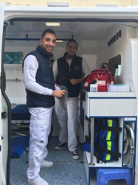 Notre équipe d'ambulanciers